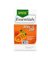 APPETON Essentials Activ‑C 250mg – 60 Vitamin C Tablets – Immunity Support  - €42,82 EUR
