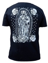 Black Market Art Laugh Now Cry Later Tee Tattoo Lady of Guadalupe S-M-L-... - $25.95