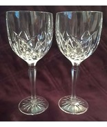Marquis by Waterford Brookside Water Goblet Wine Glass 8 5/8&quot; Set of 2 S... - €12,98 EUR