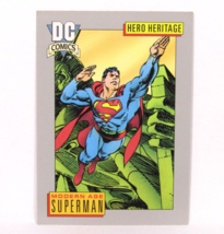 1992 DC Comics Series 1 Cosmic Cards Hero Heritage Modern Day Superman #18 - $9.89