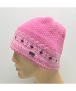 BULA Pink Wool POLARTEC Beanie Winter Hat Size Small - $310.56 MXN
