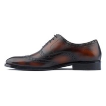 Genuine Leather Handmade Oxford Shoes Men - Andre - VV104 - £94.14 GBP