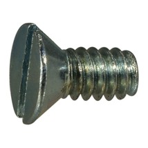 #10-24 x 3/8&quot; Zinc Slotted Flat Head Machine Screws MSCFS-264 (39 pcs.) - $8.97