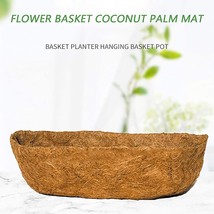 Half Moon Coco  Liner Plant Basket 24/30/36/48” (New) A19 - £14.85 GBP