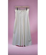  VTG 70s &#39;HUG MEE TOO&#39; High-Waisted Flare Leg BOHO Drawstring Knit Palaz... - $1,979.43 MXN