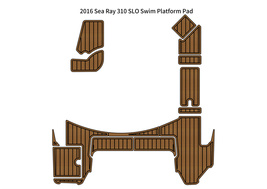2016 Sea Ray 310 SLO Swim Platform Pad Boat EVA Foam Faux Teak Deck Floo... - $475.00
