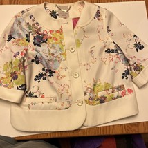Ted Baker Floral Crop Jacket; Women’s Size S - $50.00