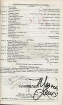Grease Cast Signed 1996 Playbill w/ Joseph Barbara Marcia Lewis - £47.47 GBP