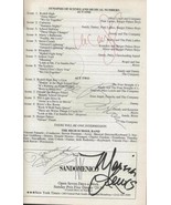 Grease Cast Signed 1996 Playbill w/ Joseph Barbara Marcia Lewis - £46.70 GBP