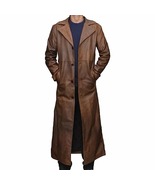 Long Knightmare Real Leather Coat - €526,90 EUR