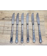 Oneida Northland Love Story Stainless Butter Knives - 6 Piece Set - SHIP... - £22.78 GBP