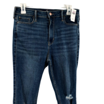 NWT Hollister Ultra High Rise Crop Super Skinny Jegging Women’s Size 28 ... - $55.43
