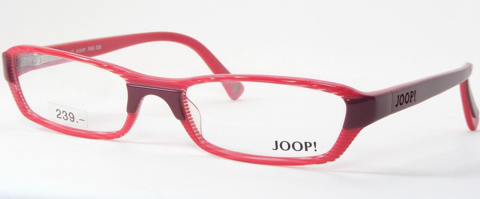 JOOP! 81000-210 Strawberry /Clear UNIQUE RARE EYEGLASSES GLASSES FRAME 5... - $178.20