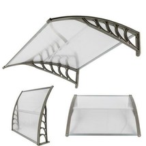 Diy Window Canopy Door Awning Sun Shade Rain Cover Uv Protect Patio Outdoor - £52.58 GBP