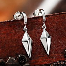 Fairy Tail Lucy Heartfilia Erza Scarlet Earring Cosplay Props 925 Sterling Silve - £43.82 GBP