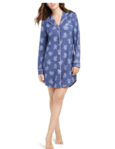 Charter Club Women&#39;s Sueded Soft Knit Sleepshirt Night Shirt Gown Pajama... - £25.57 GBP