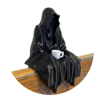 Sitting Hooded Ghost Figurine Suriel ACOTAR Inspired Statue, Spooky Home... - $9.99