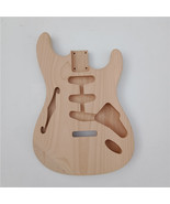  Single F Hole Electric Guitar Alder Body,3S Route For ST Style Guitar S... - £121.97 GBP
