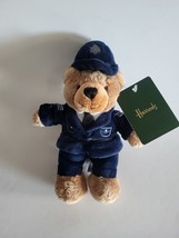 Harrods Teddy Bear Police Knightsbridge London Stuffed 7” Plush Toy - $20.74