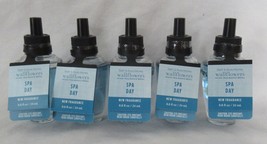 Bath & Body Works Wallflower Home Fragrance Refill Bulb Set Lot of 5 SPA DAY - $46.93
