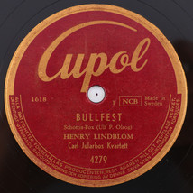 Henry Lindblom – Bullfest / Hoppa I Byxorna - 1949 Schlager 78 rpm  Reco... - £17.20 GBP