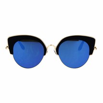 Womens Fashion Sunglasses Retro Bolded Top Cateye Frame Spring Hinge - £13.95 GBP+