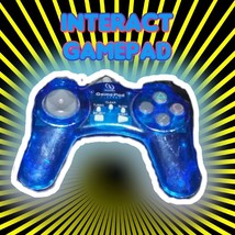 Blue PS Interact Gamepad Wired + 1 PS Controller  - $21.78