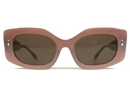 Tory Burch Sunglasses TY7202U 1947/73 Pink Purple Thick Rim Asian Fit Brown Lens - £69.99 GBP