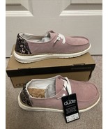 HEY DUDE WOMENS SIZE 10 WENDY PYTHON PINK - $66.00 CAD