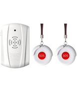 Caregiver Two Wireless Call Buttons and Wireless Pager - Nurse Call Alert System - $29.47