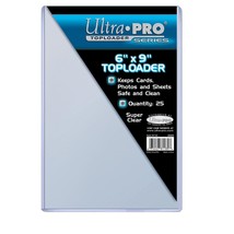 Ultra Pro 6&quot; X 9&quot; Toploader 25ct - £33.46 GBP