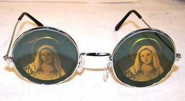 6 VIRGIN MARY HOLOGRAM SUNGLASSES religious novelty glasses guadalupe ey... - £14.93 GBP