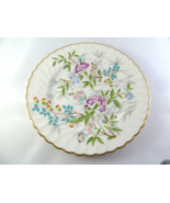 Syracuse Jewel Tree 8&quot; Plate Beautiful Gold rim Scallopped - $25.78 CAD