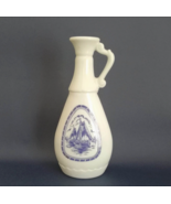1963 Jim Beam Delft Decanter Bottle, Vintage Blue Sailing Ships &amp; White ... - $17.71 CAD