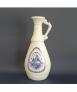 1963 Jim Beam Delft Decanter Bottle, Vintage Blue Sailing Ships & White Windmill - £10.18 GBP