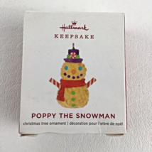 Hallmark Keepsake Christmas Tree Ornament Poppy The Snowman Miniature 2019 New - £13.18 GBP