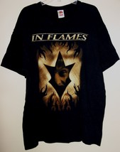 In Flames Concert Tour T Shirt Vintage 2003 Swedish Death Metal Size 2X-... - £87.81 GBP