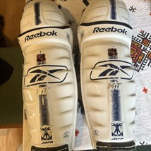 Vintage Mens RBK XT JOFA 16” 41cm Senior Ice Hockey Shin Pads Guards - £101.05 GBP