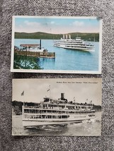 Lot Of 2 Postcards Hudson River Steamers, Washington Irving, Peter Stuyvesant,NY - £3.91 GBP