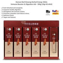 Korean Red Ginseng Herbal Energy Sticks - Herbal Immune Booster &amp; Digestion Aid - $112.19