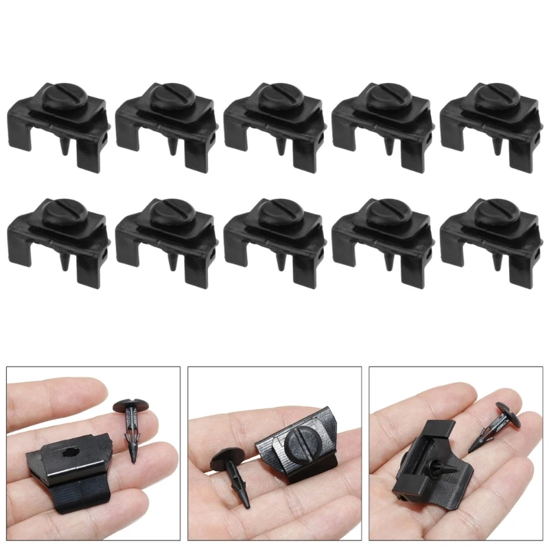 Car Fastener Clips - Universal Automotive Bumper Retainer Rivets for Camry and - £10.36 GBP