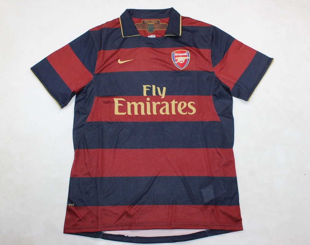 arsenal jersey 2007 2008 shirt away third special edition short sleeve