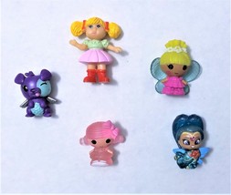 Lot of 5 Mini Toys Lalaloopsy Dolls, Hatchimal Dog, Teenie Genie, Cabbage Patch - £3.94 GBP