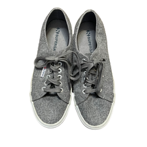 Superga Sneakers Size 10 Womens Gray Wool Blend Lace Up Comfort 41.5 EU - £23.52 GBP