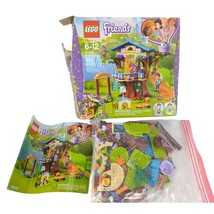 Lego Friends Mia&#39;s Tree House COMPLETE Set with Open Box and Instructions 41335 - £18.98 GBP