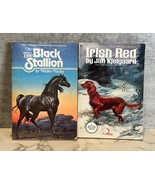 Vintage The Black Stallion by Walter Farley &amp; Irish Red by Jim Kjelgaard... - £9.42 GBP