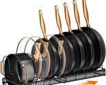 : Rack For Under Cabinet, Expandable Pot Lid Kitchen Cabinet Organizer H... - $44.99