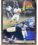 1982 Fan Atlanta Braves Official Scorebook Vol 17 No 3 LA Dodgers - $12.86