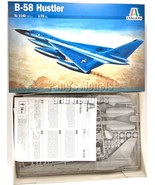 B-58 Hustler Supersonic Bomber USAF 1/72 Scale Plastic Model Kit - Italeri - $1,089.10 MXN