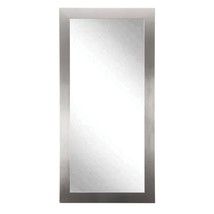 BrandtWorks Home Decorative Modern Silver Full Length Tall Mirror 32&quot; x 71&quot; - $376.43